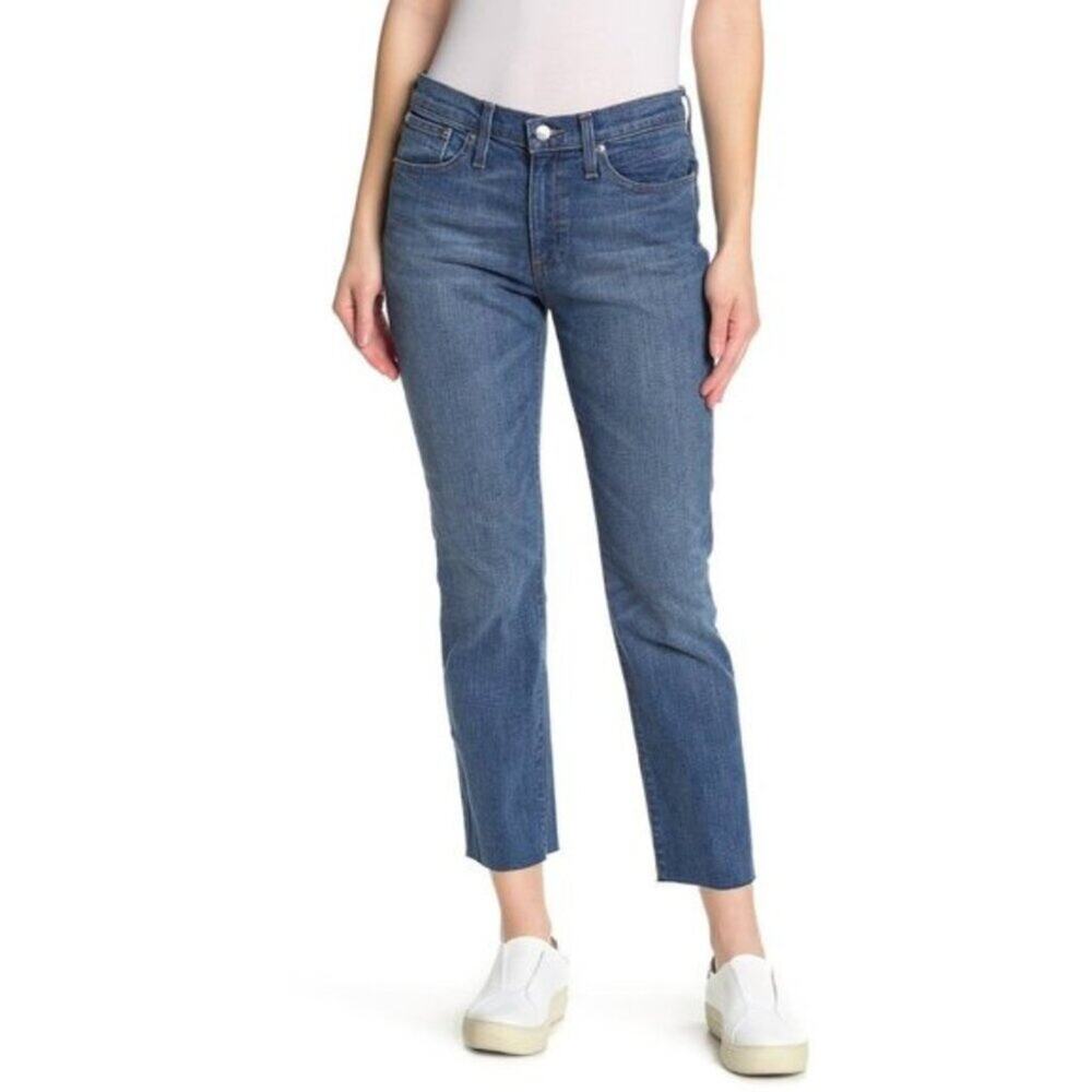 NWT J. Crew Slim Boyfriend Cropped Jeans Size 33 1140